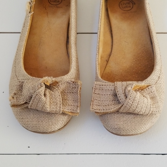 Livie & Luca Jute Ballet Flats - Picture 2 of 6